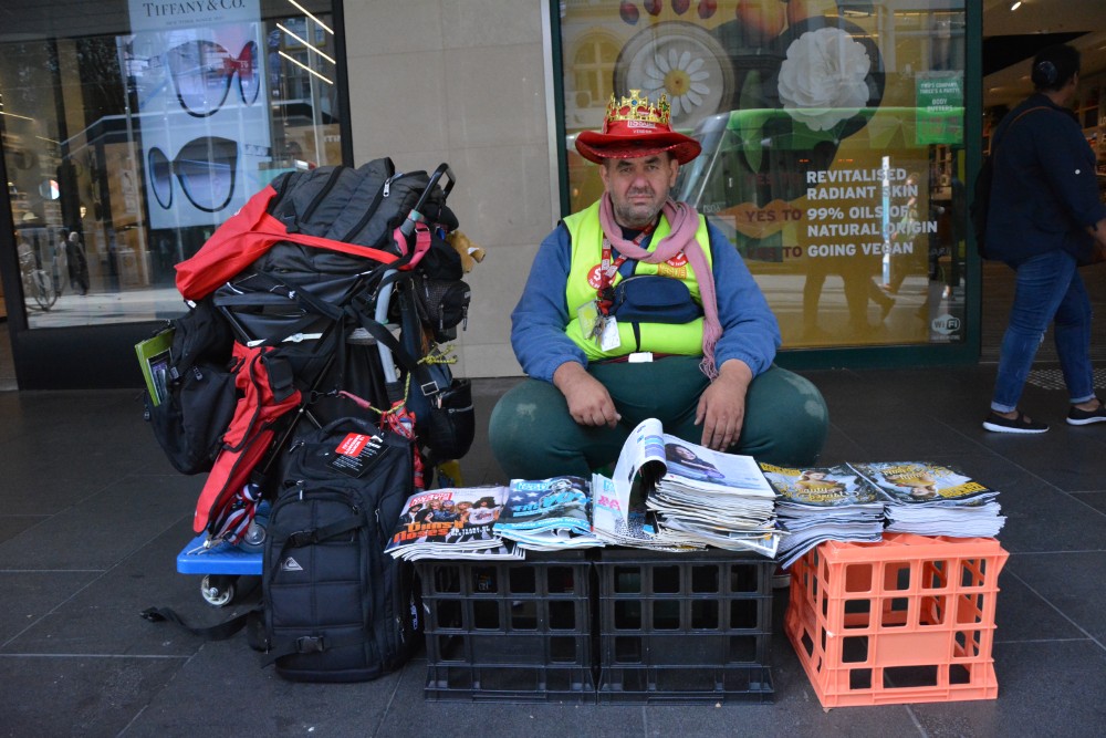 One of TBIA's vendors. Photo by Janne Hukka