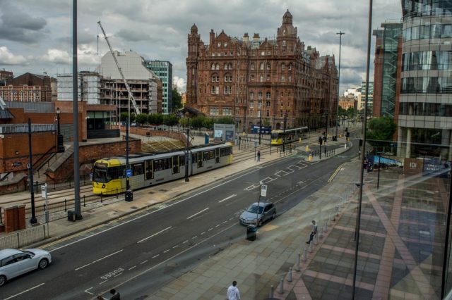 View of Manchester from The Bridgewater Hall