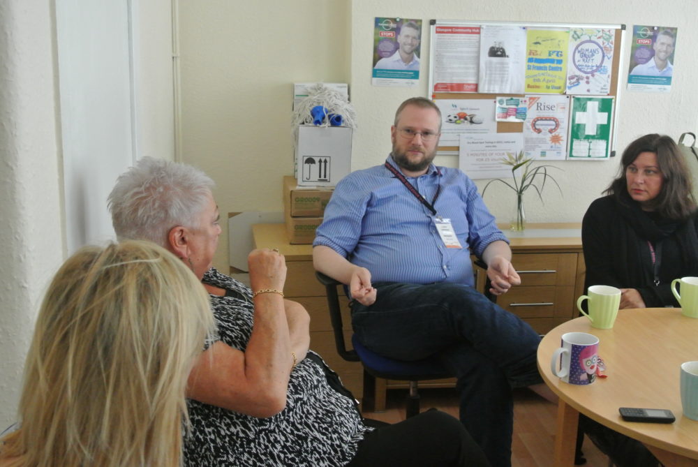 German language delegates at Turning Point Scotland