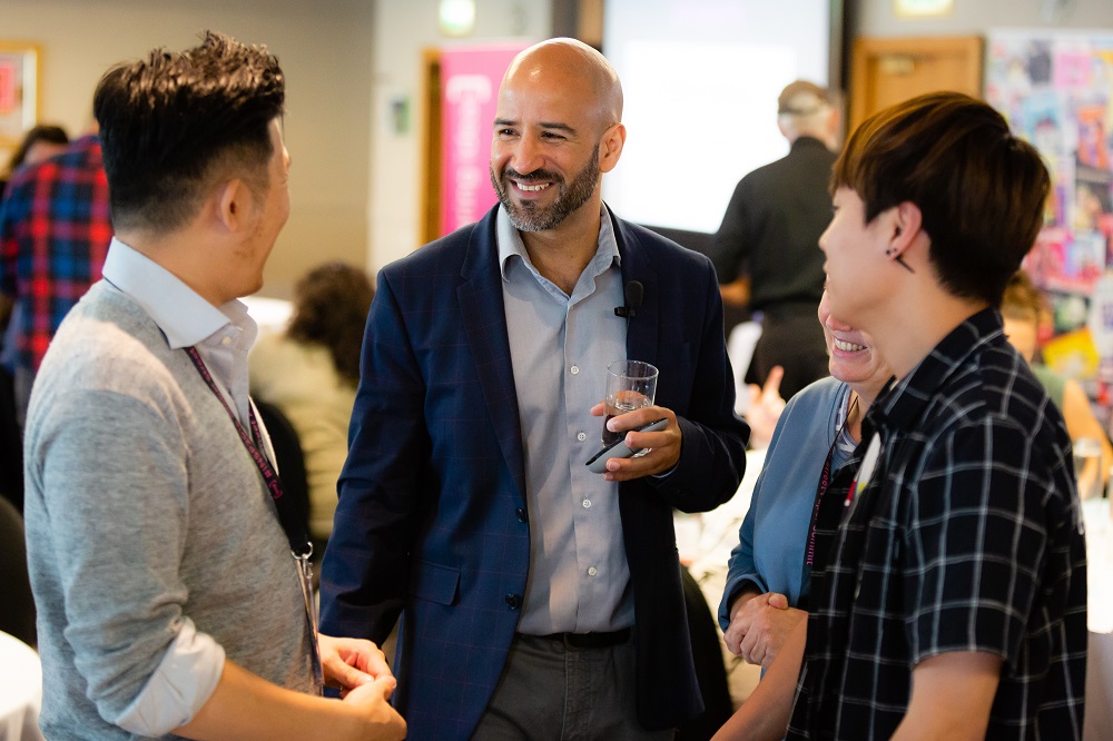 Sunny Hundal at the 2018 INSP Global Street Paper Summit. Credit: Jack Donaghy