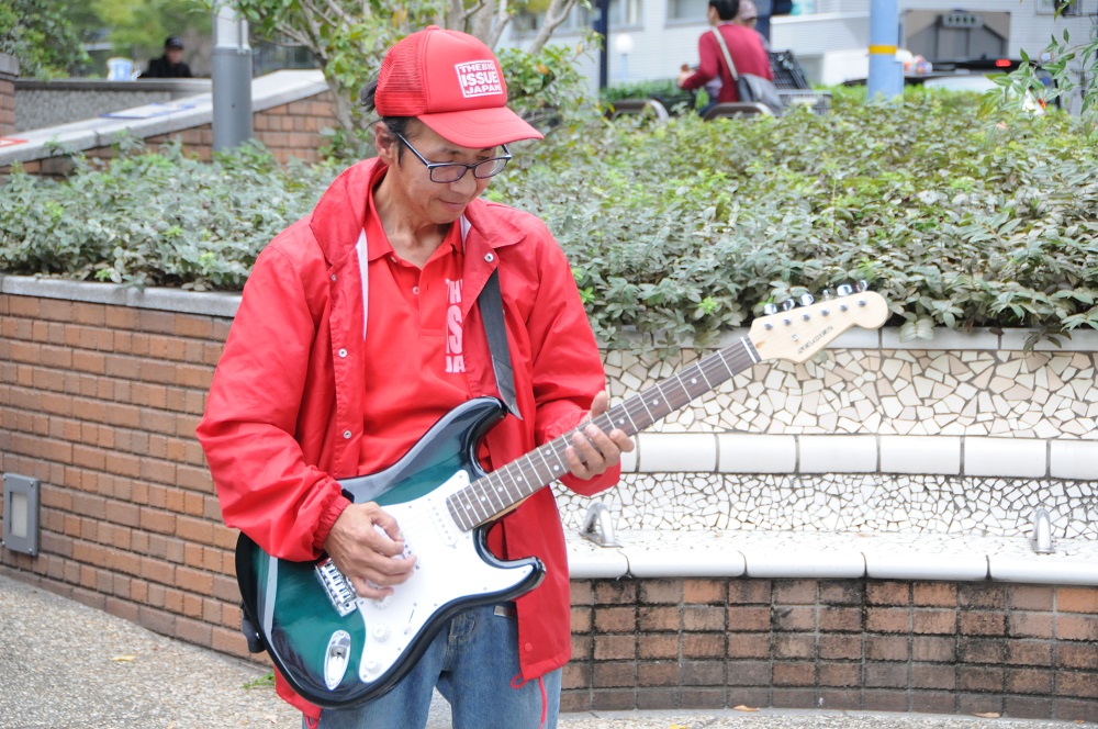 The Big Issue Japan vendor Teruo Irishima