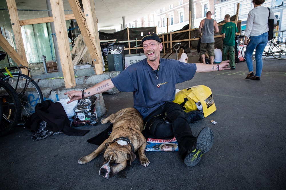 André with his dog. Credit: Mette Kramer Kristensen