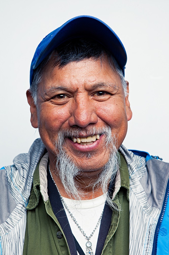 Megaphone vendor Peter Thompson (credit: David Denofreo)