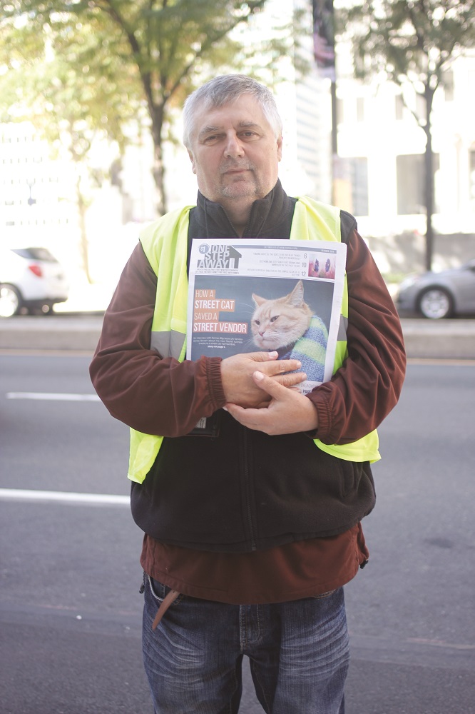 One Step Away vendor Slobodan Mkrojevic