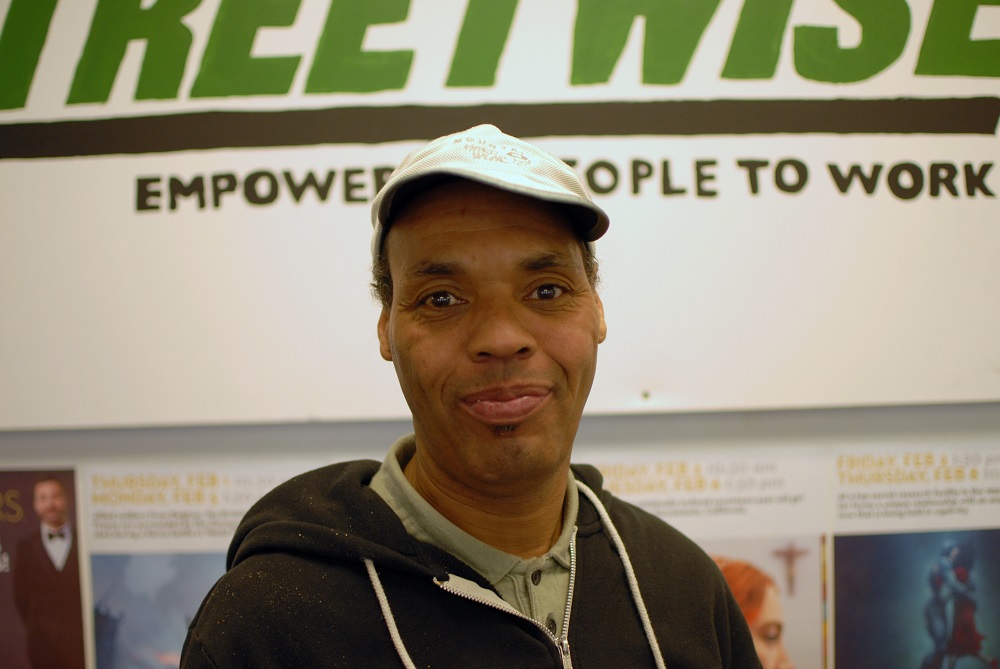 StreetWise vendor Tony Landers