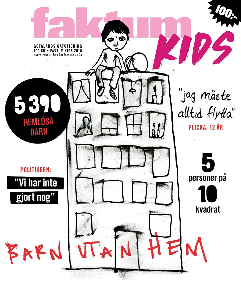 Faktum's special kids edition from October 2018