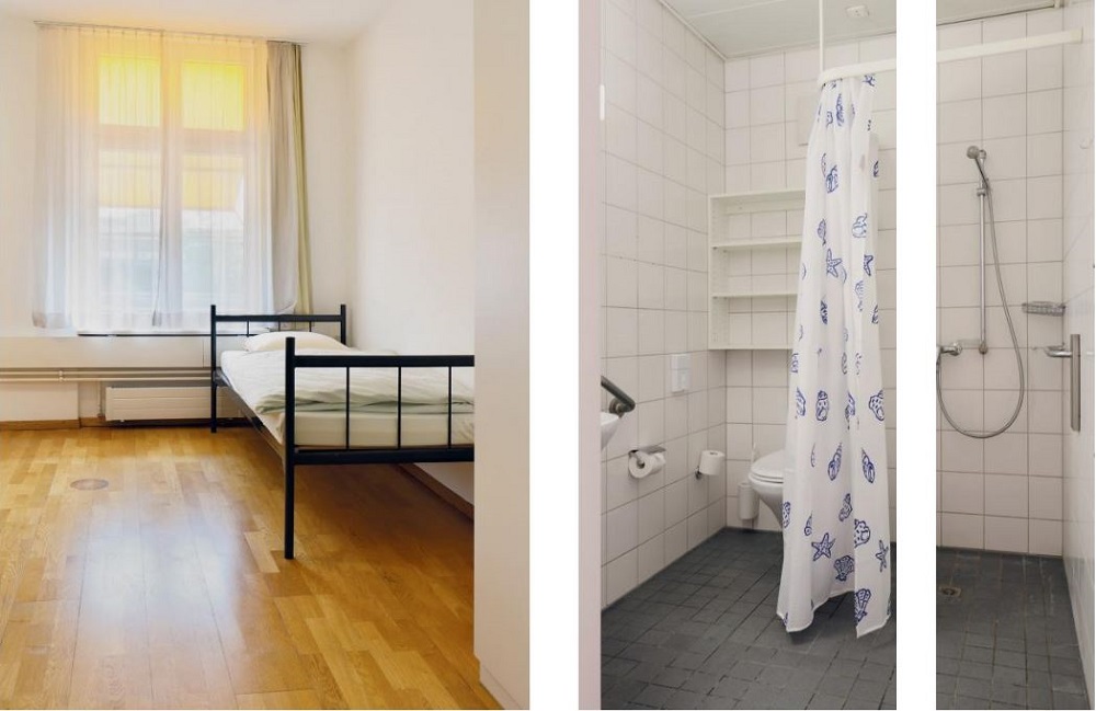 A look inside one of Basel's newly opened women's shelters. (Credit: Flavia Schaub)