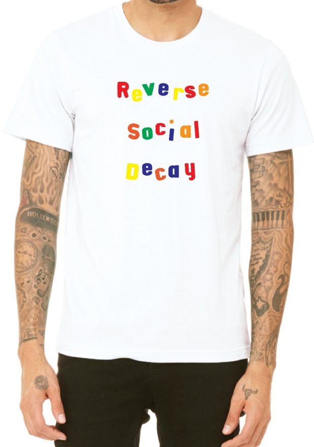 'Reverse Social Decay' - Some of the most recognisable Blankfaces designs. [Courtesy of The Blankfaces]