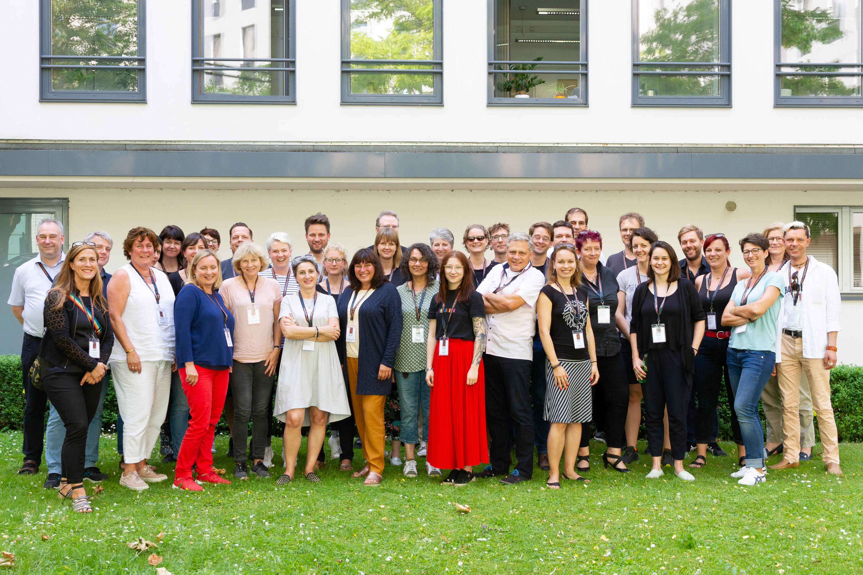 German language delegates at their traditional regional meeting ahead of the full INSP Summit. Credit: Sebastian Sellhorst