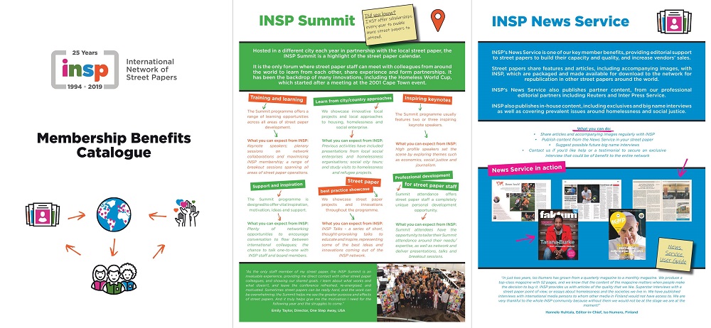 A peek inside INSP's Membership Benefits Catalogue