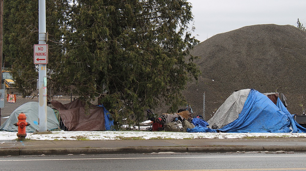 Portland homeless camp [Photo by Emily Green]