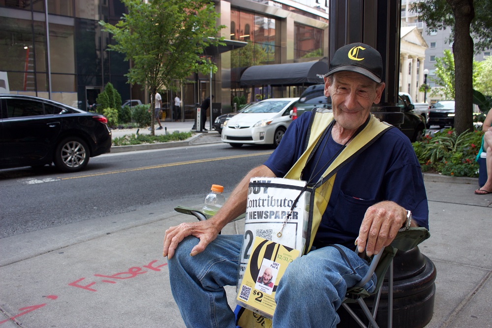 Contributor vendor Paul. [Credit: Hannah Herner]