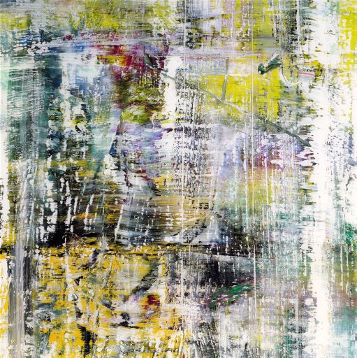 Contemporary artist Gerhard Richter kickstarted fiftyfifty’s Housing First effort with his own paintings. Credit: fiftyfifty.